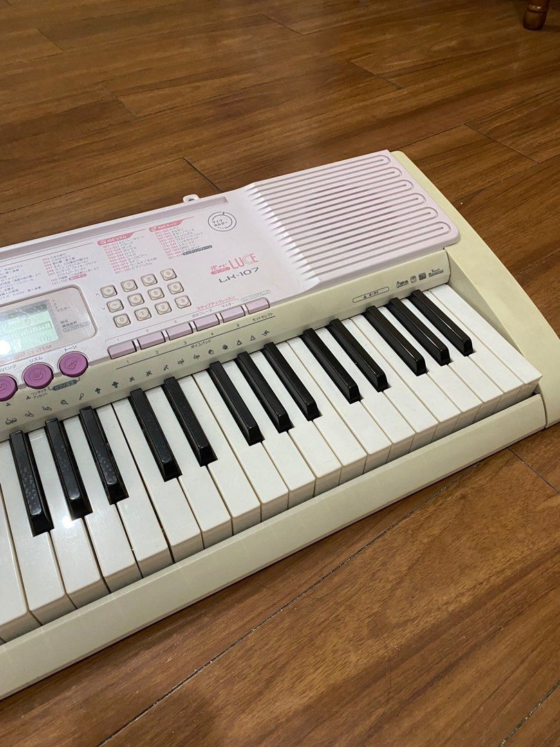 CASIO LK-107 キーボード - 鍵盤楽器