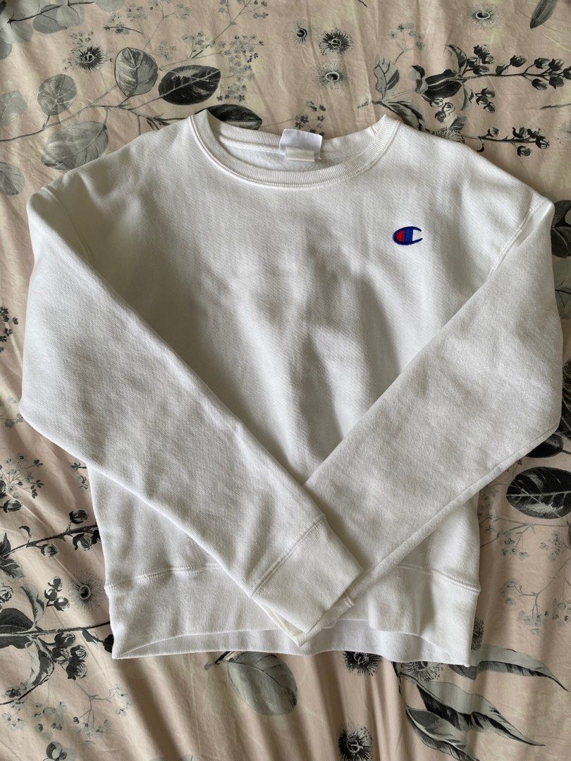 Champion sweatshirt Women s Fashion Coats Jackets and Outerwear