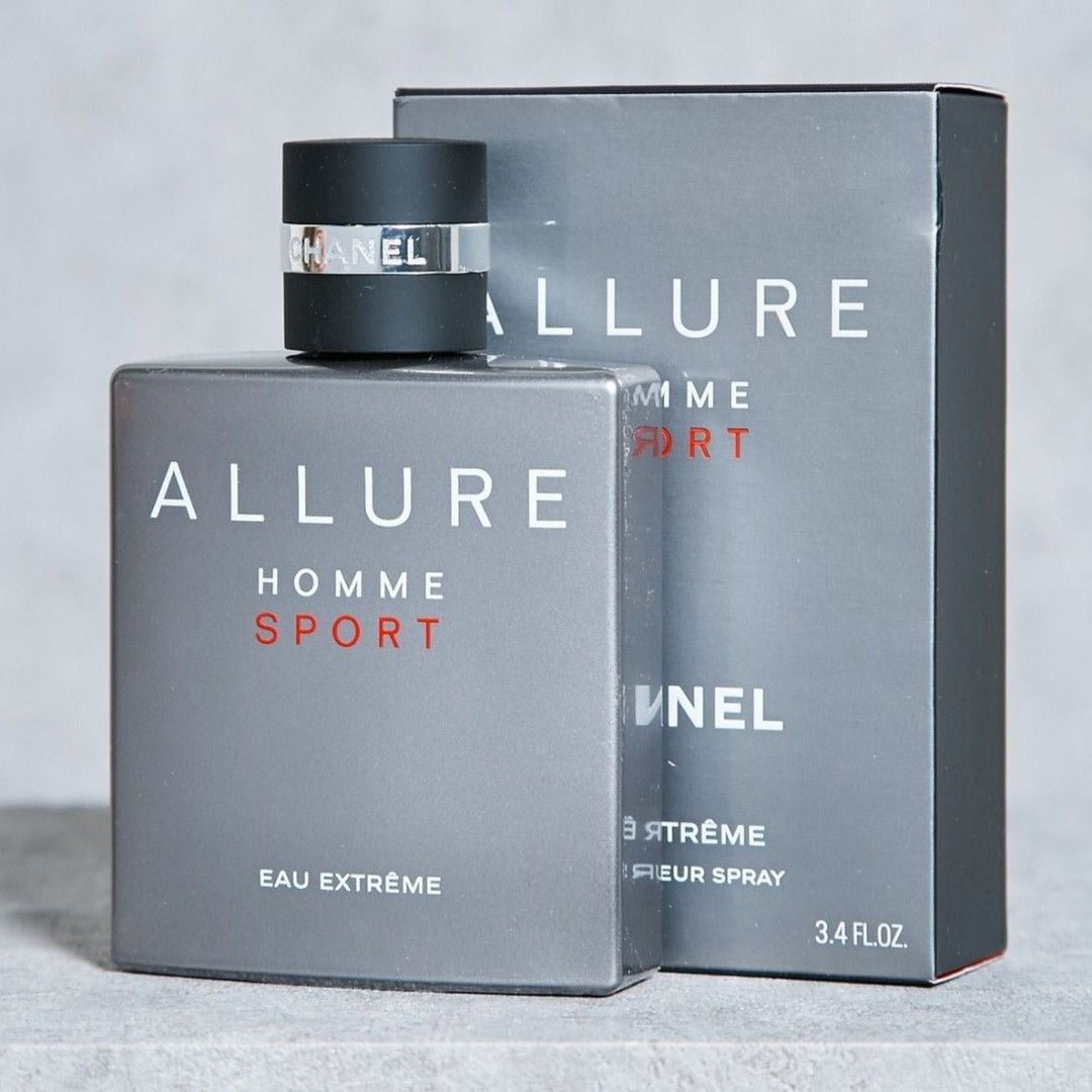 chanel allure homme sport eau extreme edp 100ml, Beauty & Personal Care,  Fragrance & Deodorants on Carousell