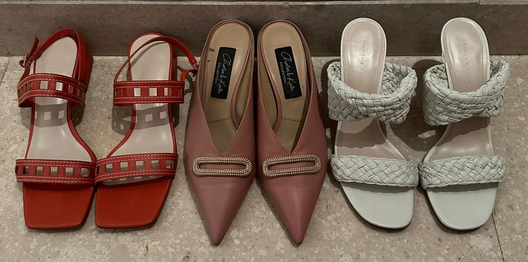 Charles Keith women s shoes bundle sizes 38 39