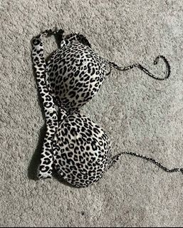 Cheetah print bikini top