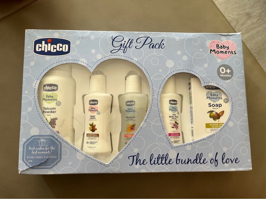 Chicco Baby Moments Caring Baby Gift Set (Blue, 0 months+) Price - Buy  Online at Best Price in India