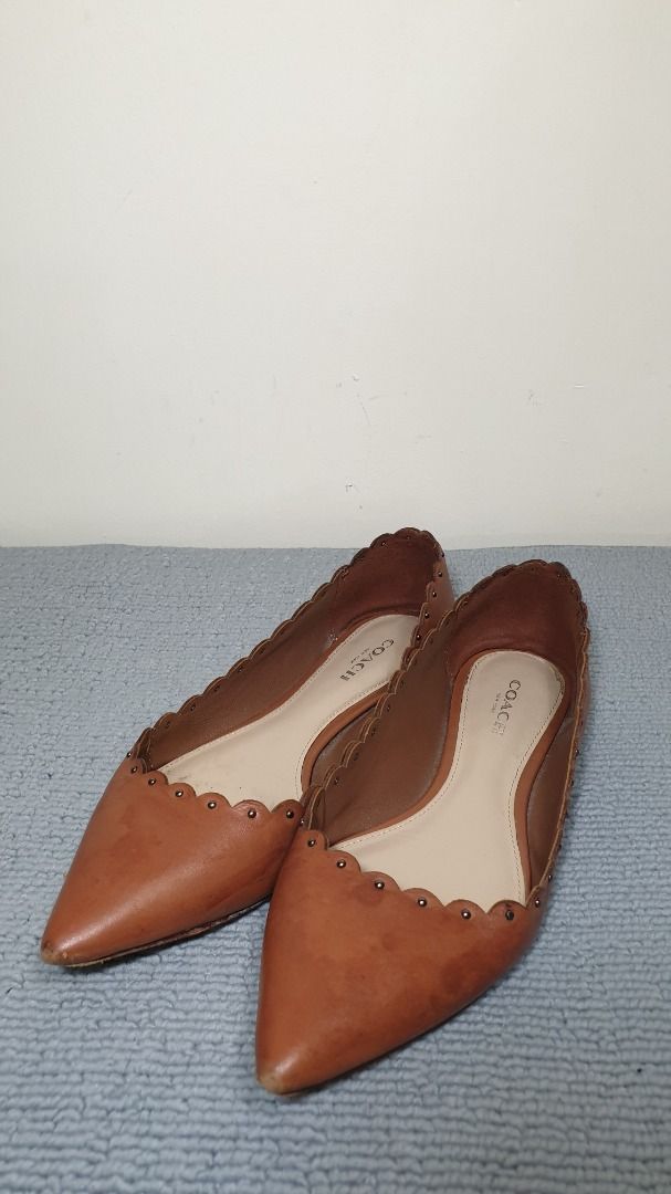 Coach clearance jill flats