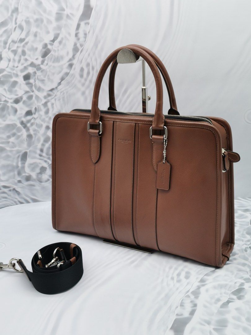 Coach metropolitan sales slim briefcase