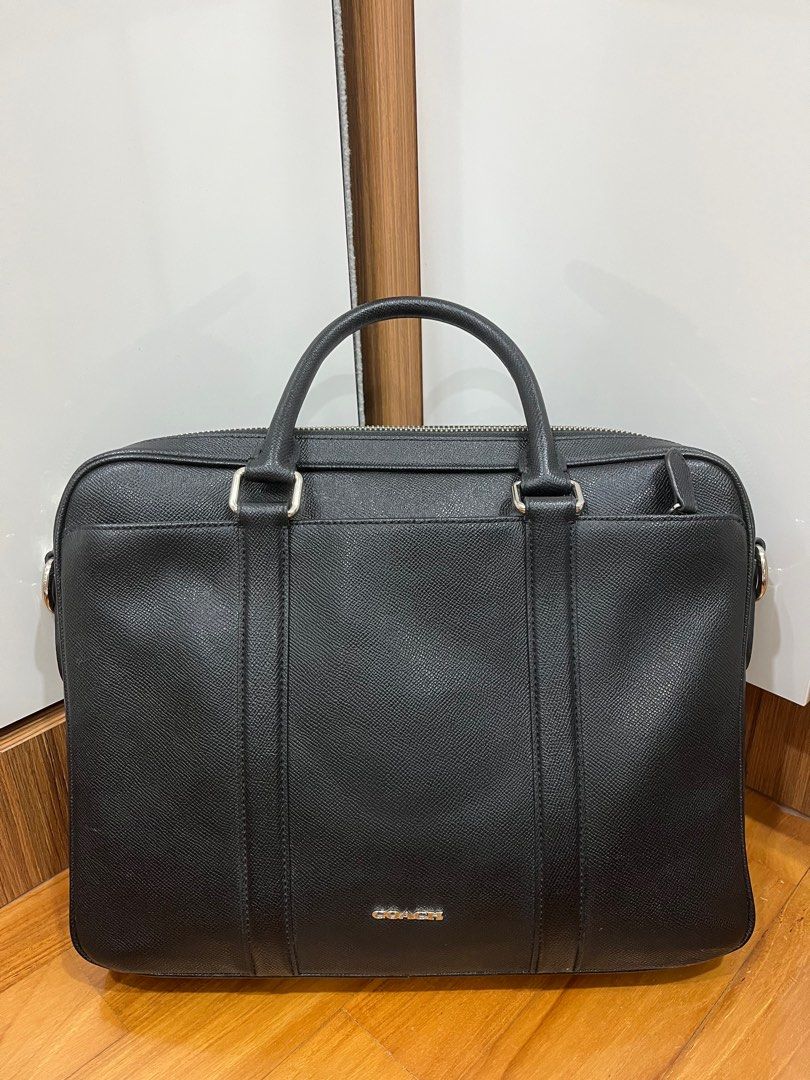 Coach mens briefcase sales