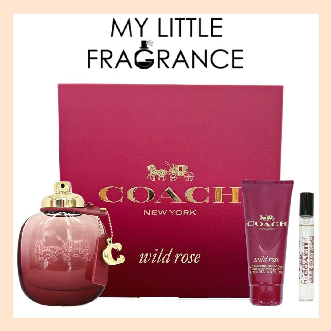 Coach Wild Rose EDP (5ml/10ml/90ml/Set) Eau de Parfum for Women Woman ...