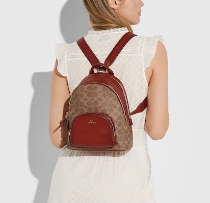 Coach womens hotsell backpack purse