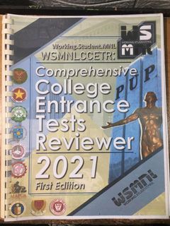COLLEGE ENTRANCE TESTS REVIEWER (CCETR) 2024 - UPCAT, USTET, DCAT, ACET [USED]