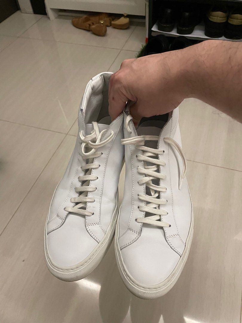 Common projects achilles 2024 mid on feet