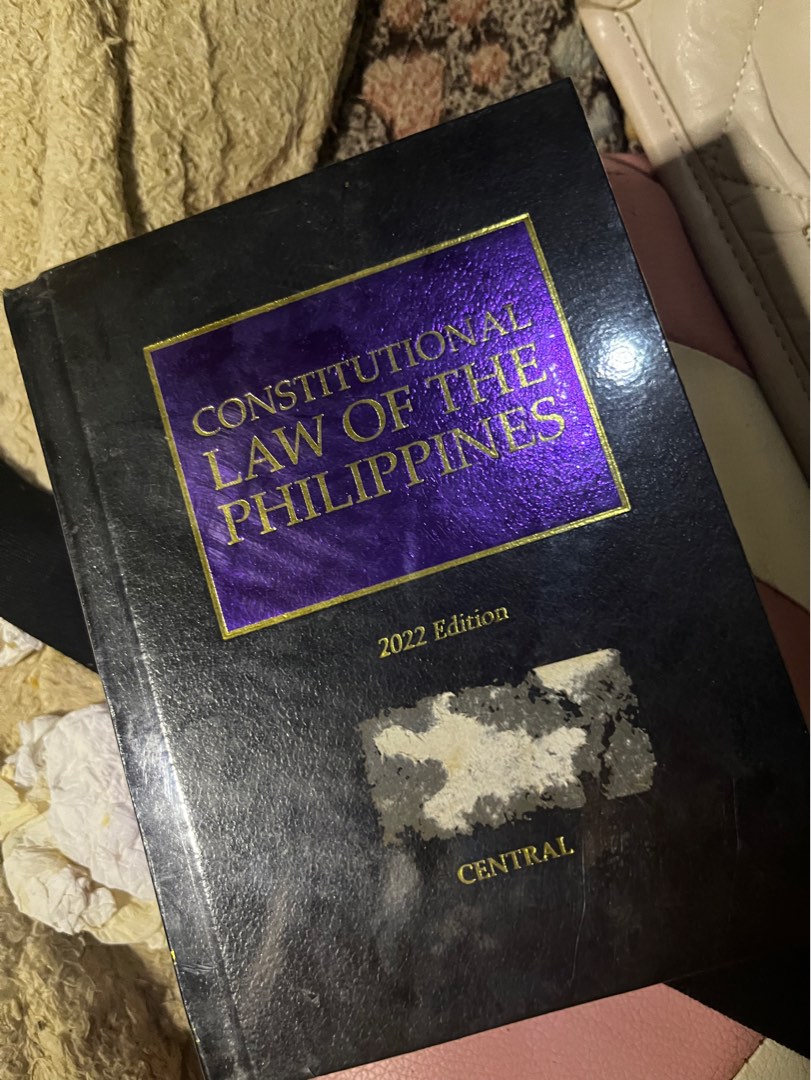 Constitutional Law Of The Philippines Hobbies Toys Books