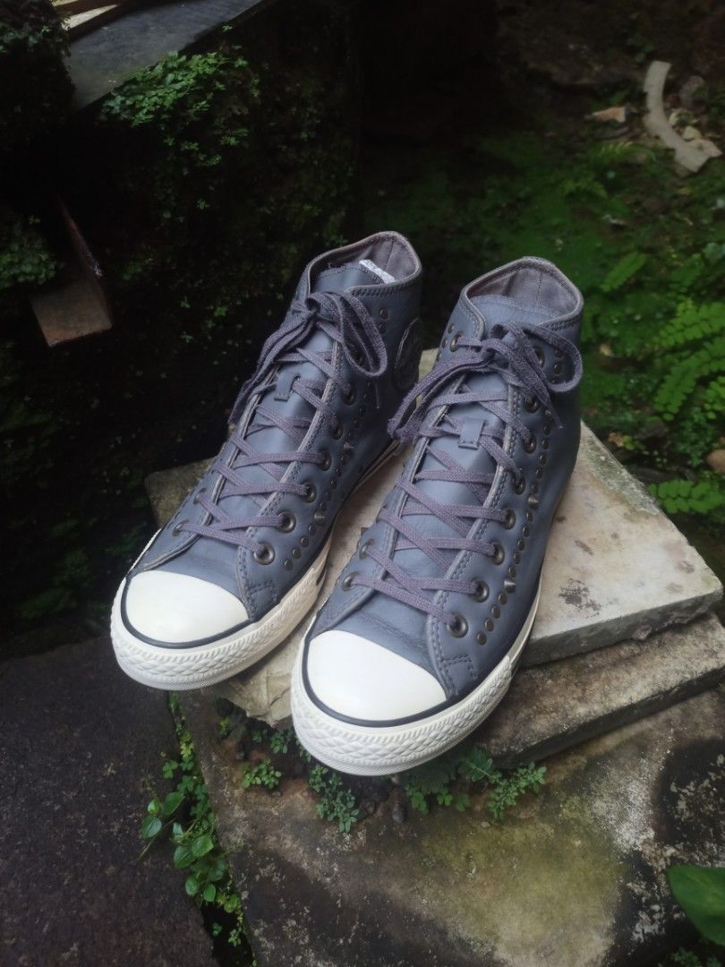 Converse All star high studded leather Fesyen Pria Sepatu