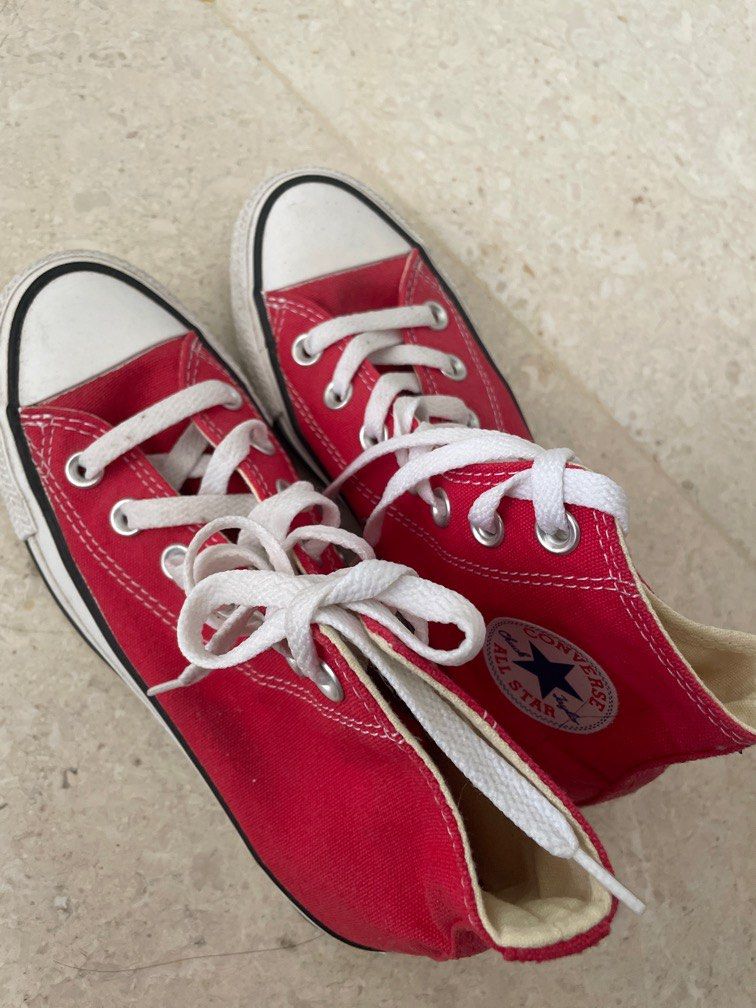 Converse Red Color Sneakers