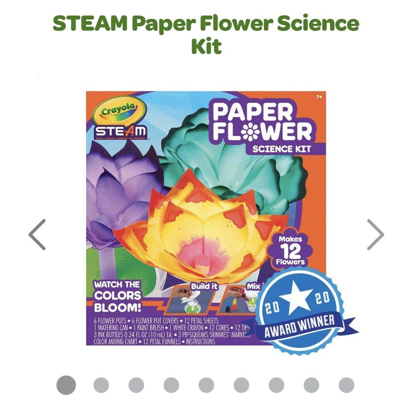 Crayola STEAM - Paper Flower Science Kit