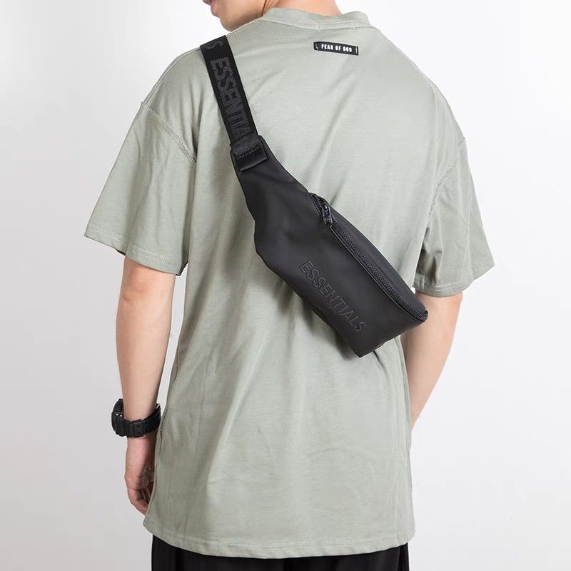 PO Crossbody Fanny pack Sling Belt chest Bag hip pack waterproof