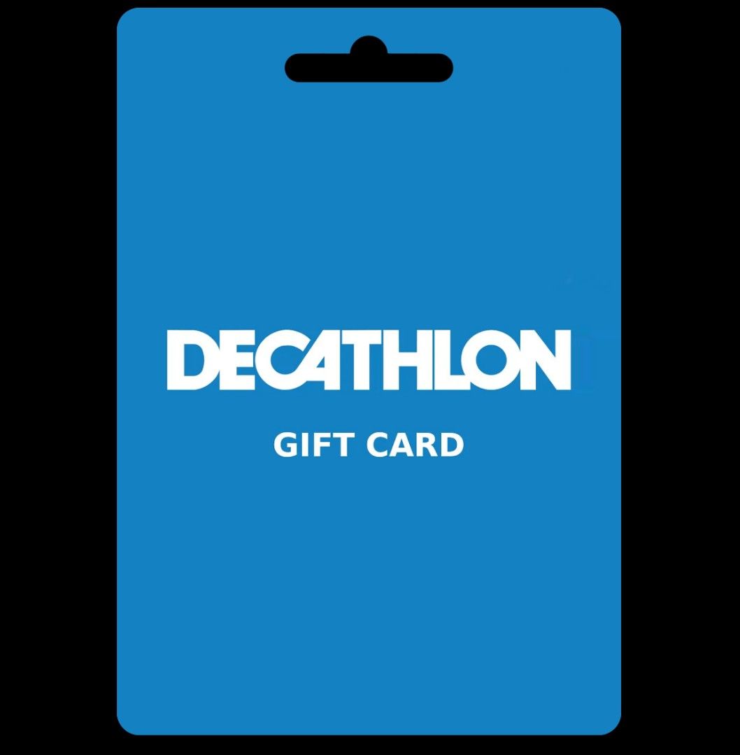 Decathlon gift card 30, Tickets & Vouchers, Vouchers on Carousell