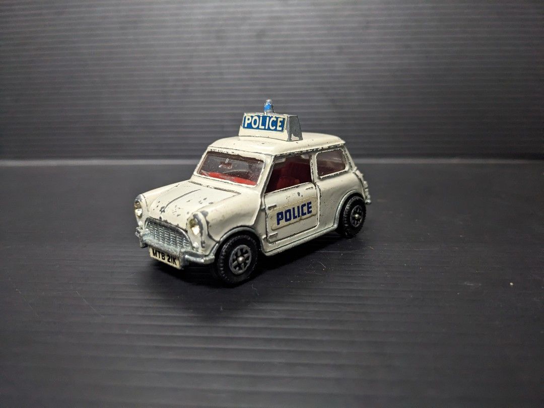 Dinky (250) Austin Mini Cooper S Police Patrol Car, Hobbies & Toys