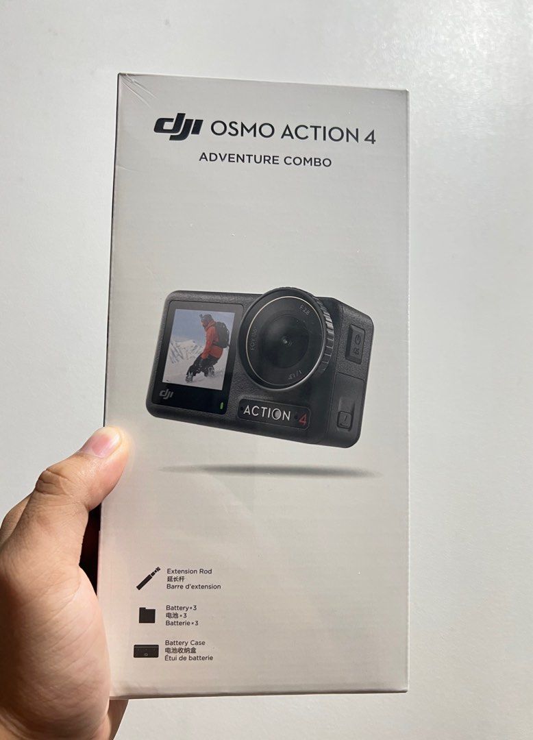 Dji Osmo Action 4 Adventure combo (Category: Cameras) located in Pasay City. Submitted by shansey21 (Listing ID 1252847235, Image 1). Description: Available dji osmo action 4 adventure combo brandnew sealed 1 year warranty 7 days replacement dji ph malate manila.