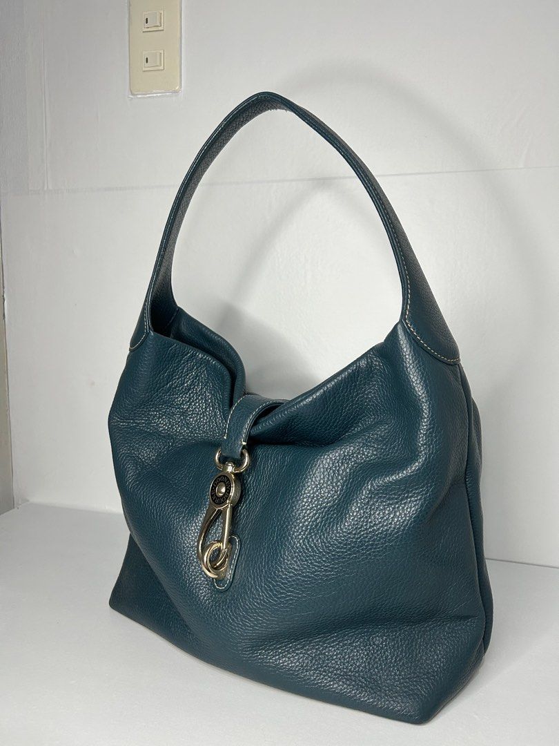 Dooney and bourke on sale belvedere logo lock tote