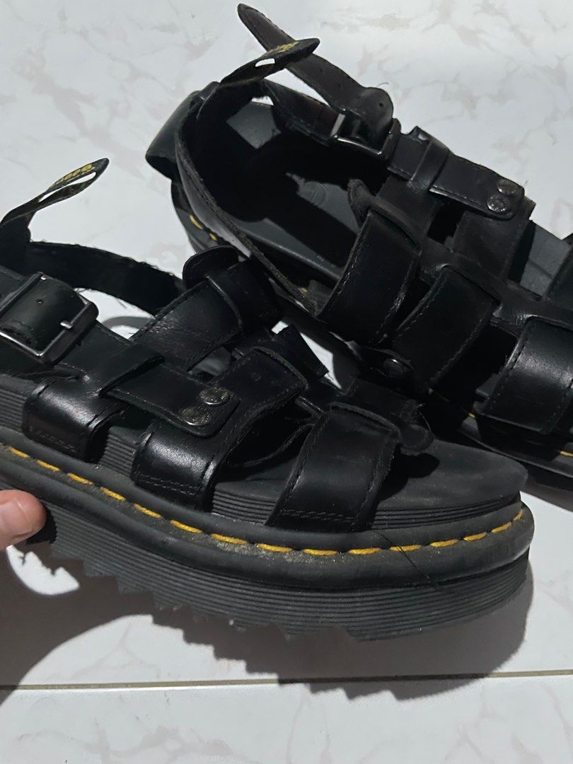 Dr. martens Terry brando sandals Women s Fashion Footwear Sandals on Carousell