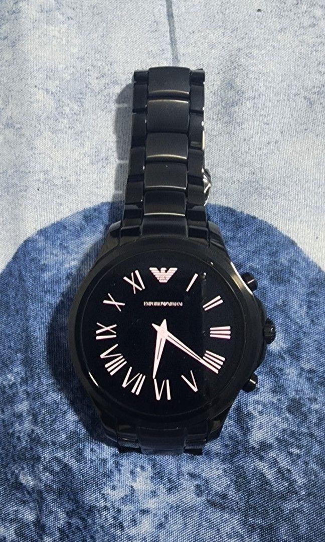 Emporio armani sales smart watch men