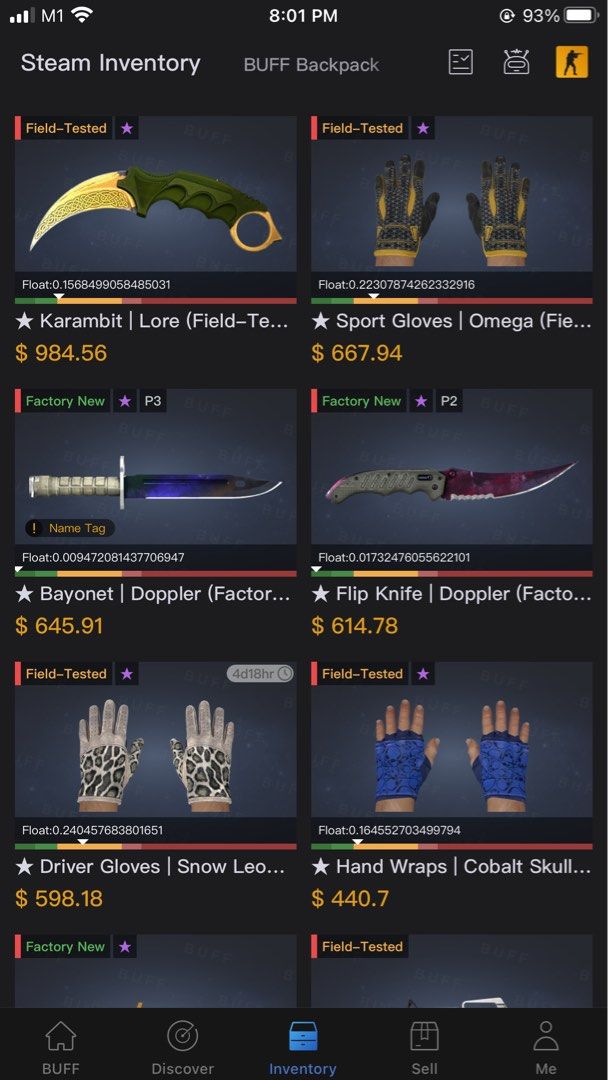 ENTIRE CSGO Inventory CHEAP - Knife Glove Skins, Video Gaming, Gaming ...
