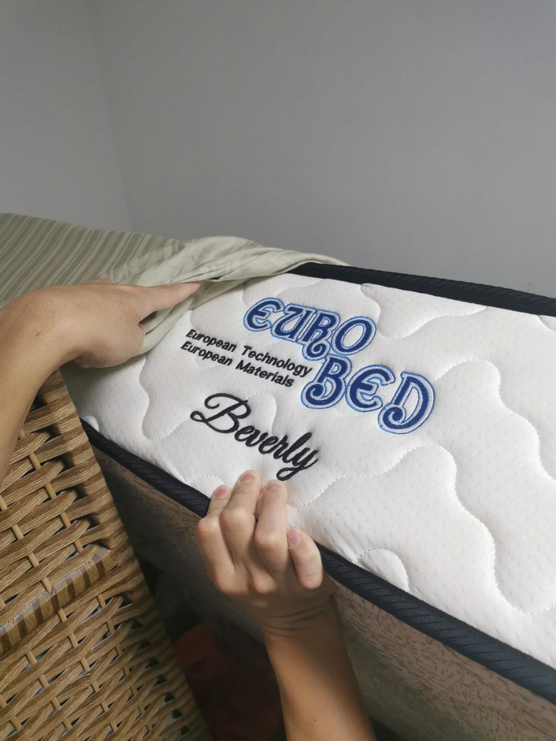 Eurobed Beverly Queen Size Mattress, Furniture & Home Living, Furniture
