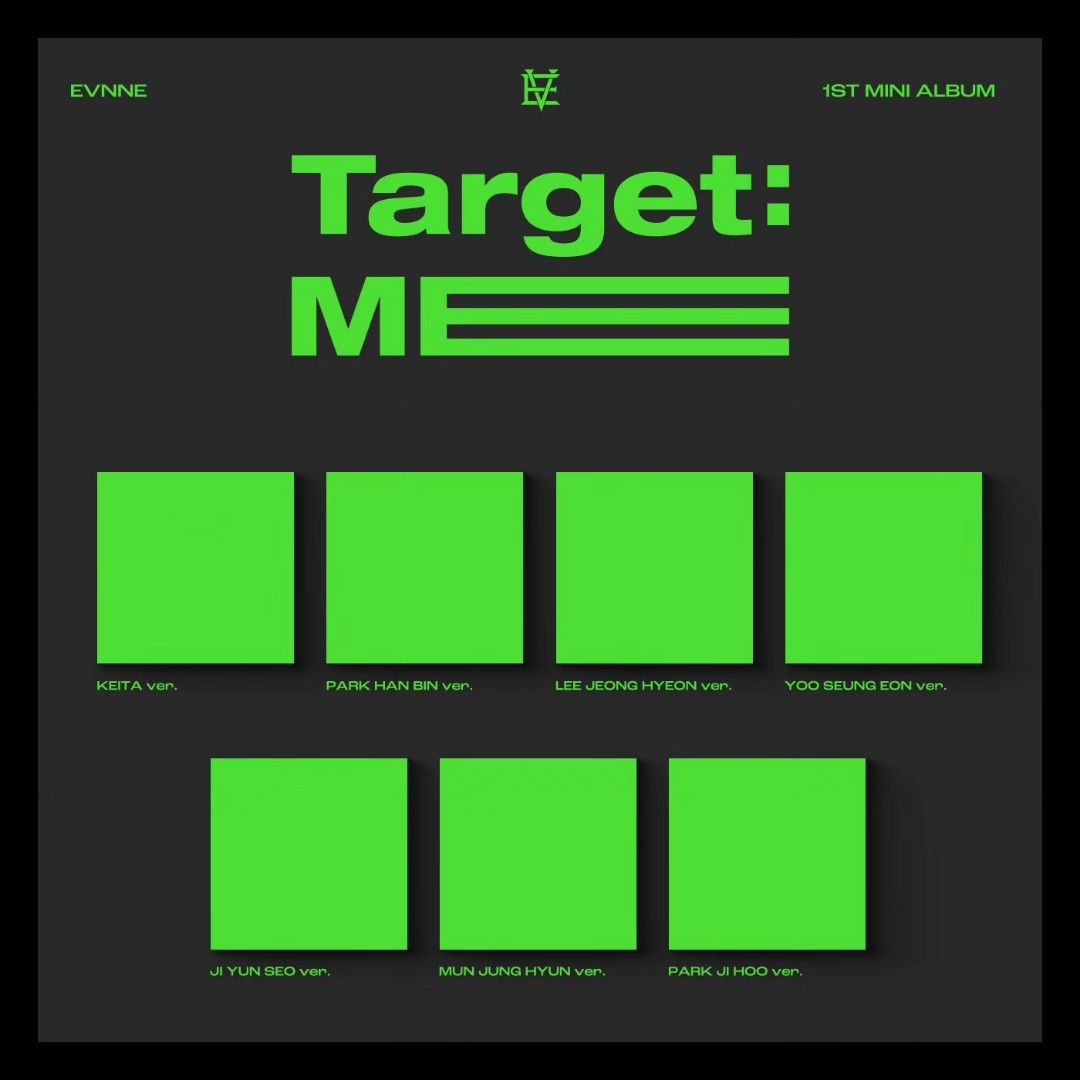 EVNNE - 1st Mini Album [Target: ME], Hobbies & Toys, Collectibles ...