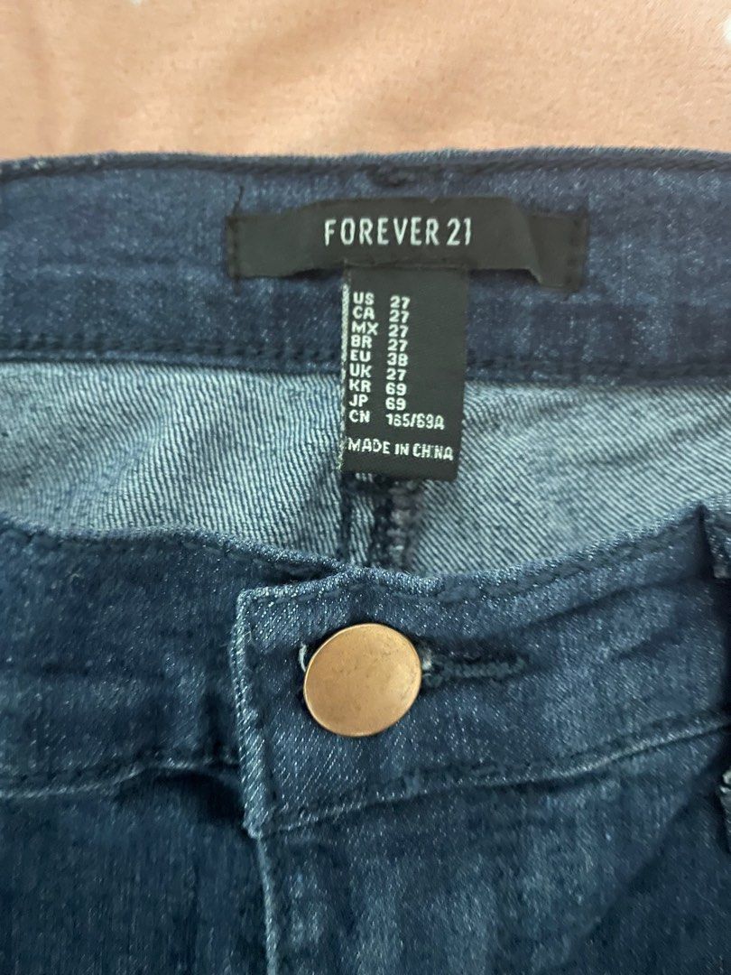 Jean capris forever best sale 21