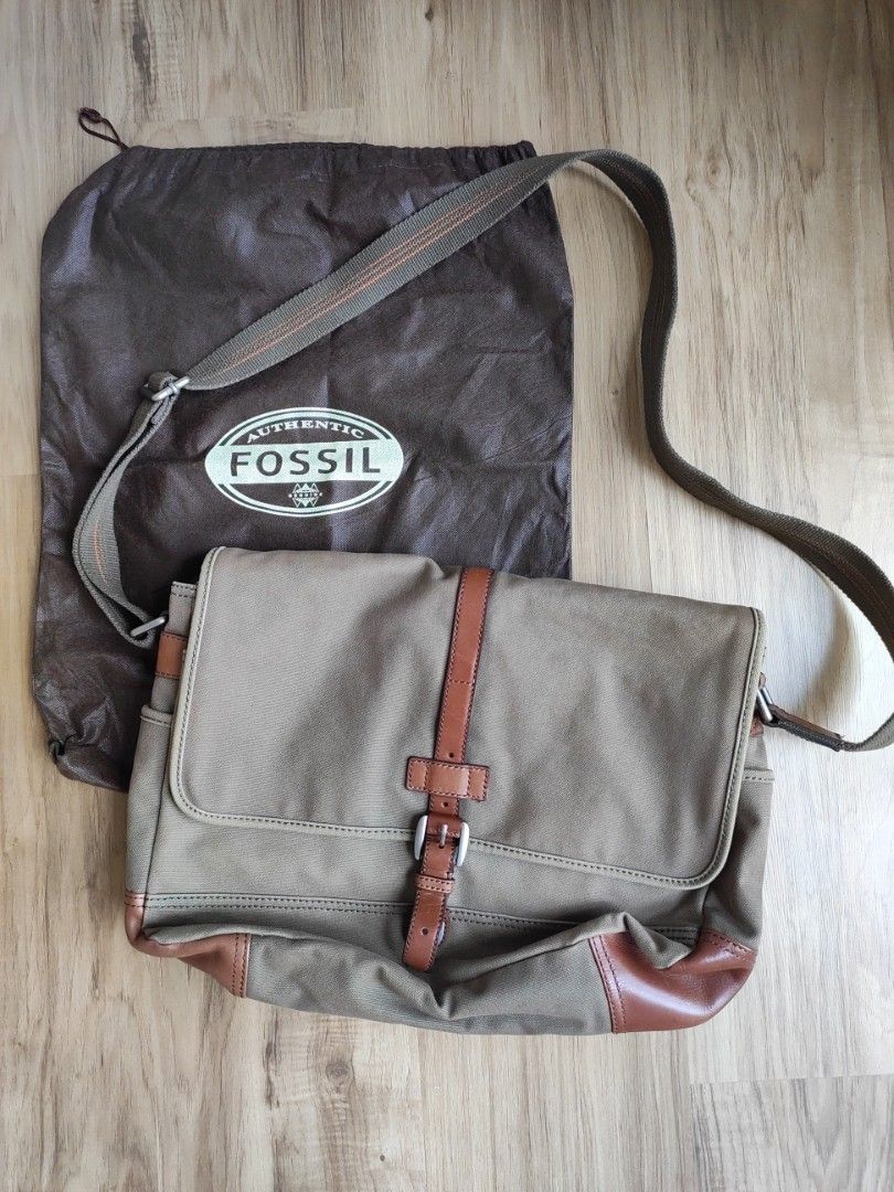 Laptop sling sales bag leather