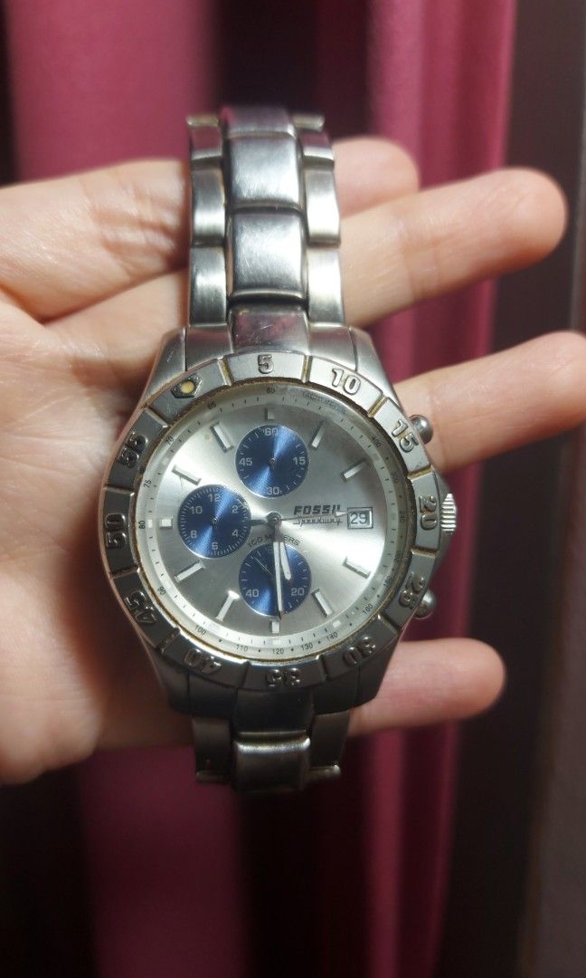 Fossil store speedway blue