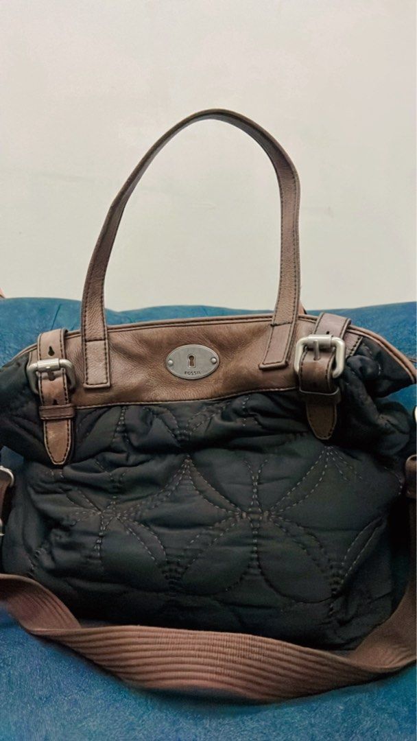 Fossil nylon sales tote