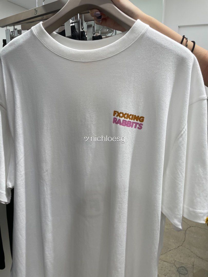 【即完売品 再販ナシ】FR2 Rabbit Donut T-shirt 白