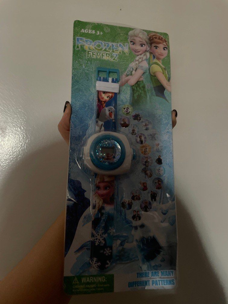 Frozen Watch Kids Children Projection Babies Kids Infant