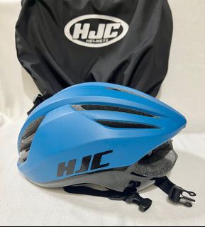 FS Like-New Original HJC Road Cycling Helmet (Color: Blue).