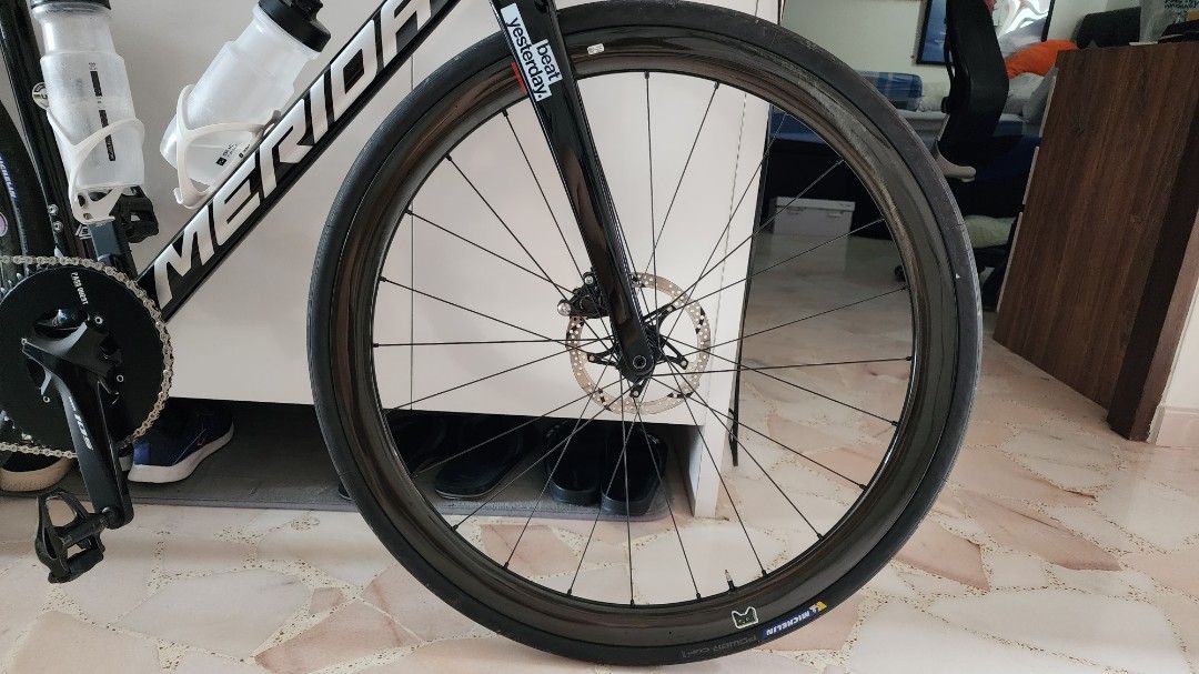 level 40db elite carbon clincher wheelset