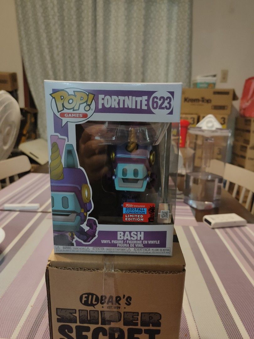 Funko POP! Fortnite- Bash - Convention Exclusive #623 Limited Edition 