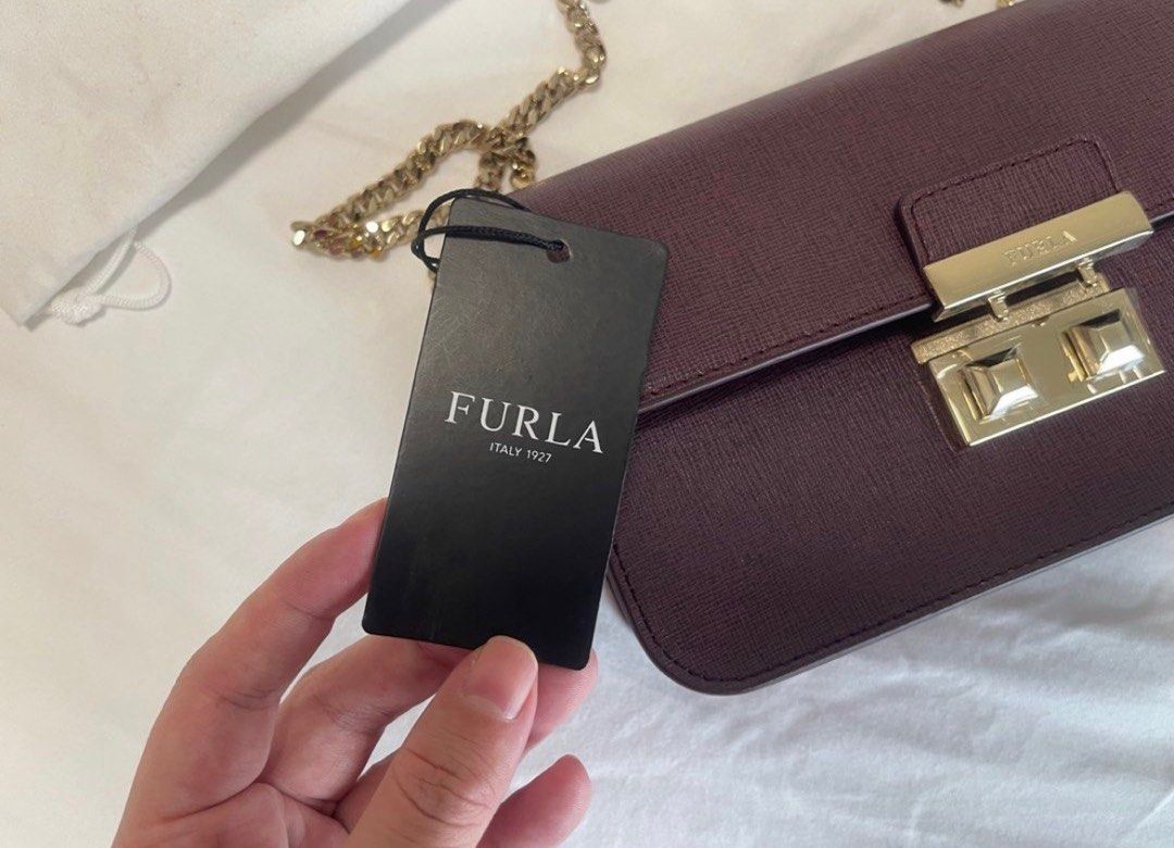 Authentic Furla Bella ET21 B30 Crossbody Bordeaux