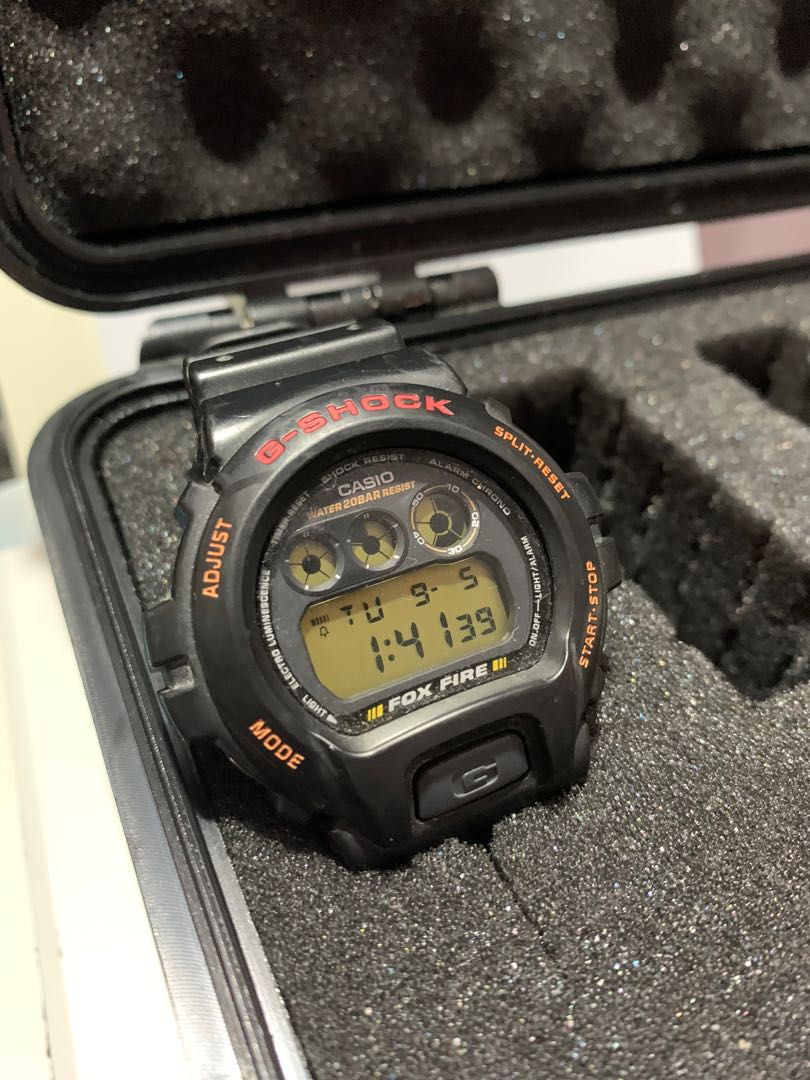 Casio g shock on sale dw 6900 fox fire