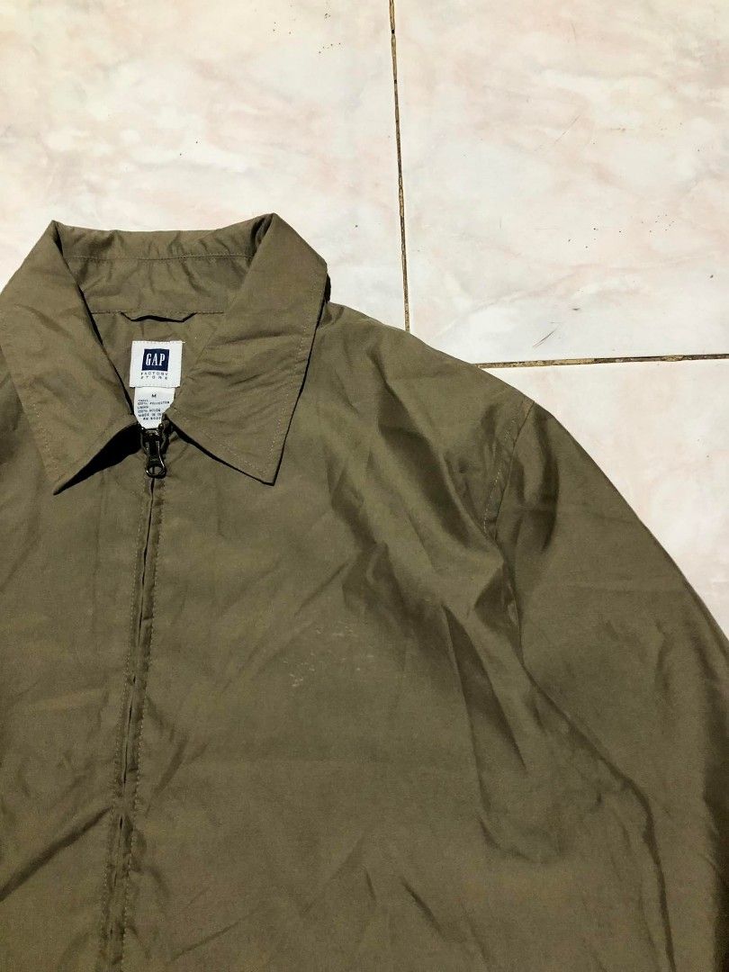 gap lightweight harrington jacket
