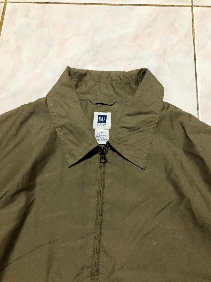 gap lightweight harrington jacket