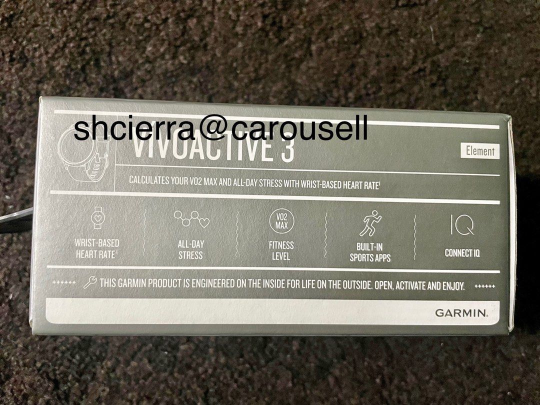 Vivoactive 3 cheap vo2max