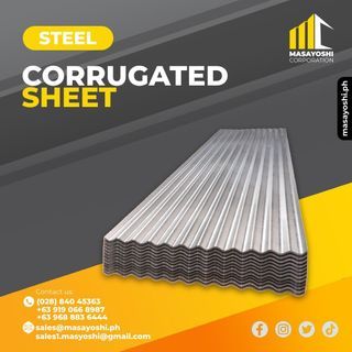 GI Corrugated Sheet | Galvanized Iron Sheet | Sheet | Roof | Yero | Roofing Sheet
