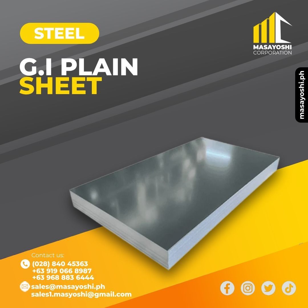 GI Plain Sheet | Plain Sheet | Metals | Sheets | Galvanized Iron Sheet