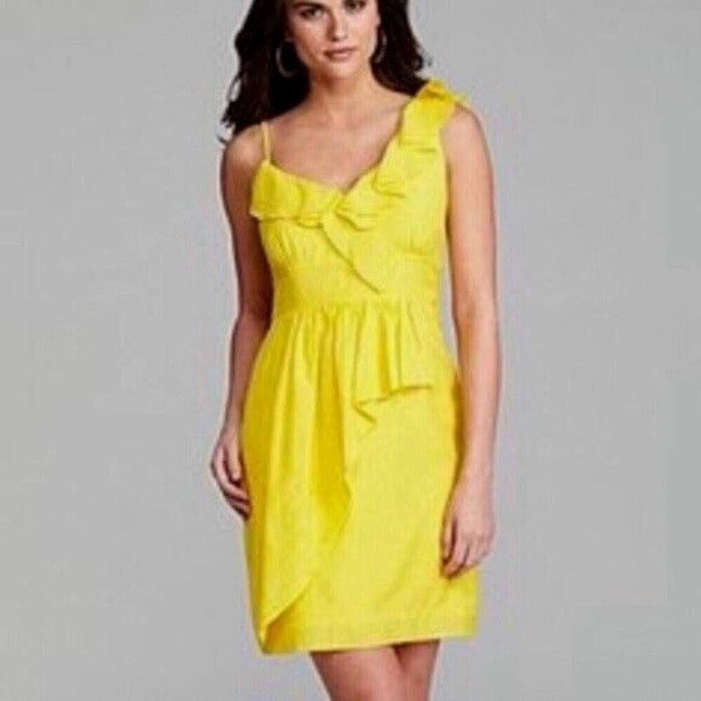 Gianni Bini Marigold Ruffle Dress Women s Fashion Dresses Sets