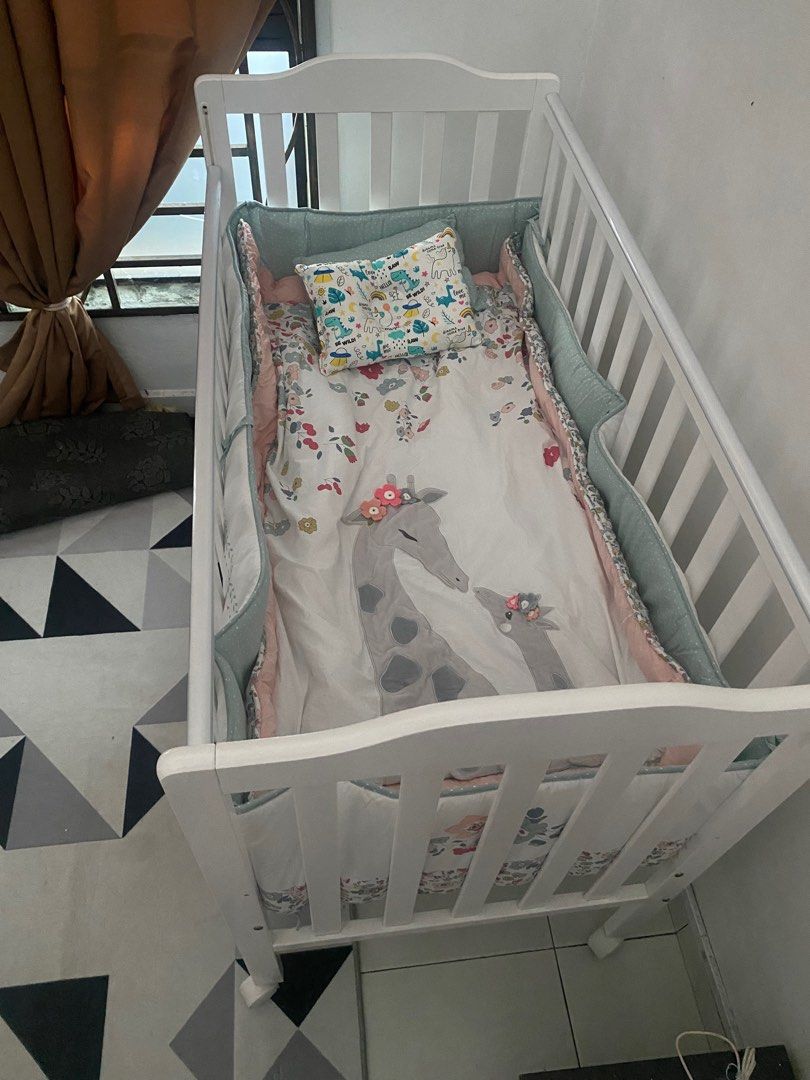 Giggle katil bayi full set, Babies & Kids, Baby Nursery & Kids