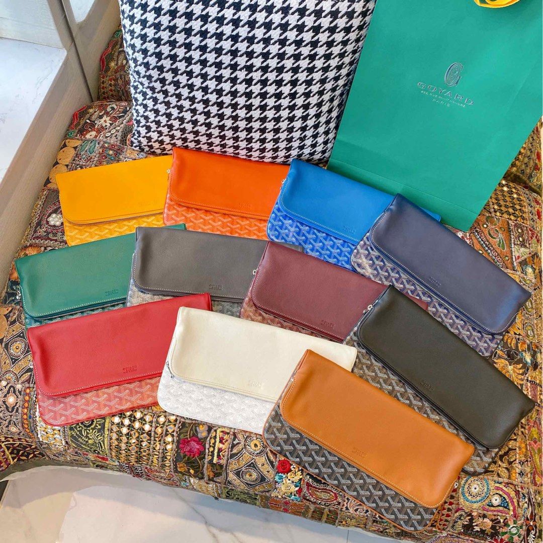 Goyard men's clutch, Luxury, Bags & Wallets on Carousell