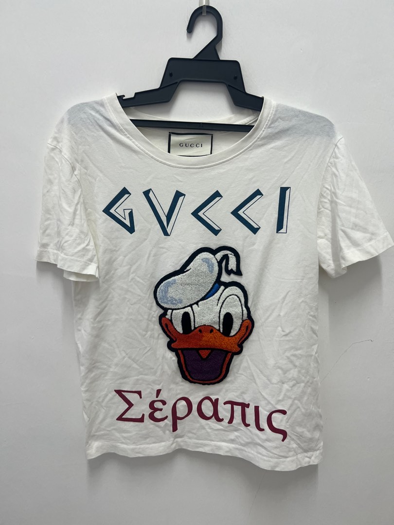 Gucci Donald Duck tee, Men's Fashion, Tops & Sets, Tshirts & Polo