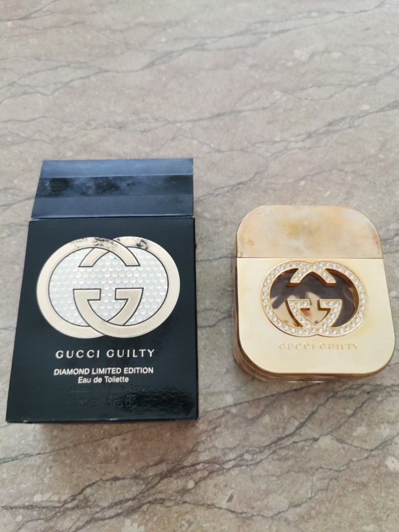 Gucci guilty perfume diamond limited edition 50ml Beauty