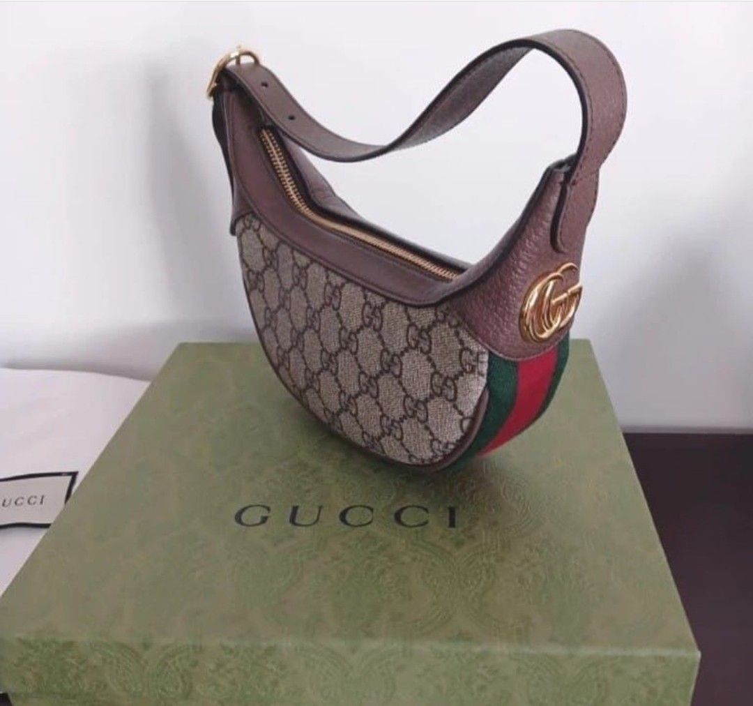 Gucci Alma Dome Small, Barang Mewah, Tas & Dompet di Carousell