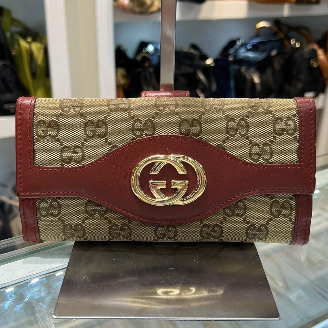 GUCCI Wallet, Luxury, Bags & Wallets on Carousell